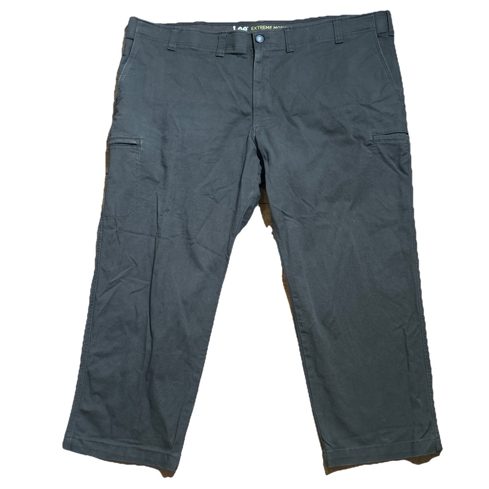 Lee Pants Men's 50x28 Big & Tall Extreme Motion Regular Straight Stretch Cargo